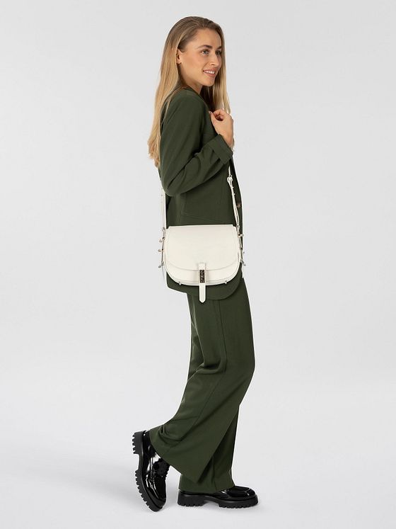 PINKO Saddle Skuldertaske Læder 22 cm