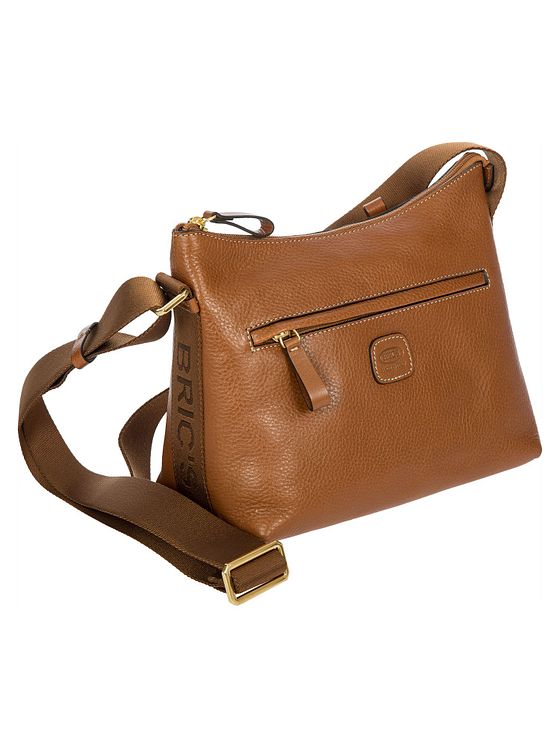 Bric's Life Pelle Martina skuldertaske i læder 34 cm Bric's Life Pelle Martina skuldertaske i læder 34 cm