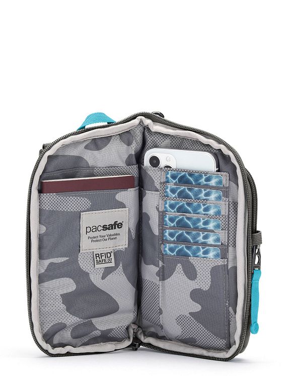 Pacsafe GO anti-tyveri Tech Mini Bag skuldertaske RFID 12 cm