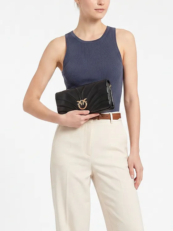 PINKO Love Horizontal Clutch Piel natural 27 cm PINKO Love Horizontal Clutch Piel natural 27 cm