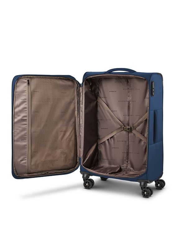 Stratic taska 4 ruedas Trolley M 65 cm Con asa expansible Stratic taska 4 ruedas Trolley M 65 cm Con asa expansible