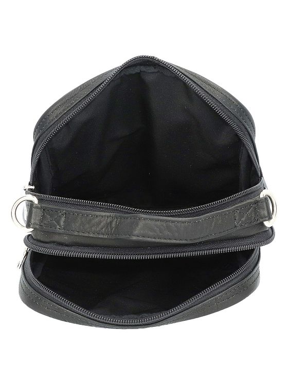 Harold's Landlig håndtaske i læder 18 cm