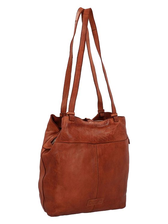 Harold's Submarine skuldertaske i læder 33 cm