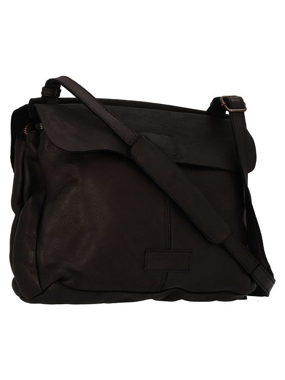 Harold's Submarine skuldertaske i læder 32 cm