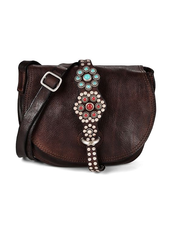 Campomaggi Linda Bolsa de hombro Piel natural 21.5 cm