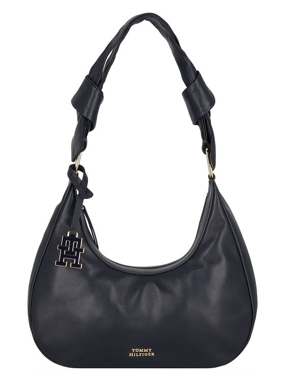 Tommy Hilfiger Pushlock Skuldertaske Læder 28 cm