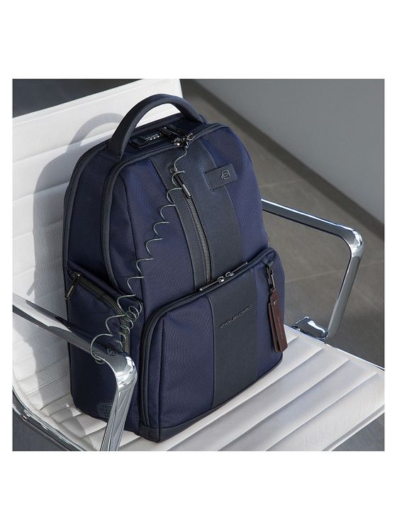 Piquadro Kort rygsæk RFID 42 cm rum til bærbar computer