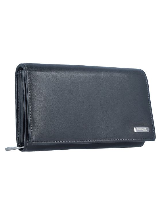 Greenland Nature Sort nappa-pung i RFID-læder 16 cm