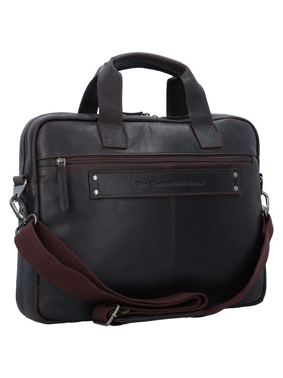 The Chesterfield Brand Wax Pull Up Aktovka Kůže 40 cm Kapsa na notebook