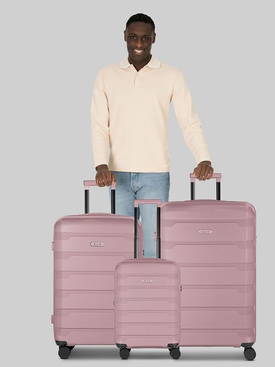 d & n South Dakota 4 hjul Kuffert 3-delt med strækfold d & n South Dakota 4 hjul Kuffert 3-delt med strækfold