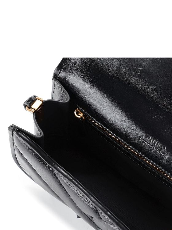 PINKO Love Bo Skuldertaske Læder 24 cm