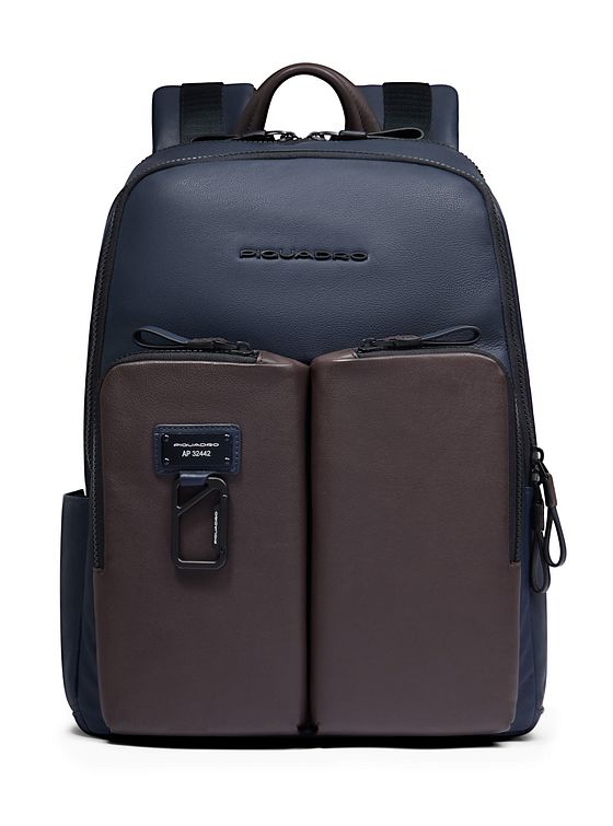 Piquadro Harper-rygsæk RFID-læder 40 cm rum til bærbar computer