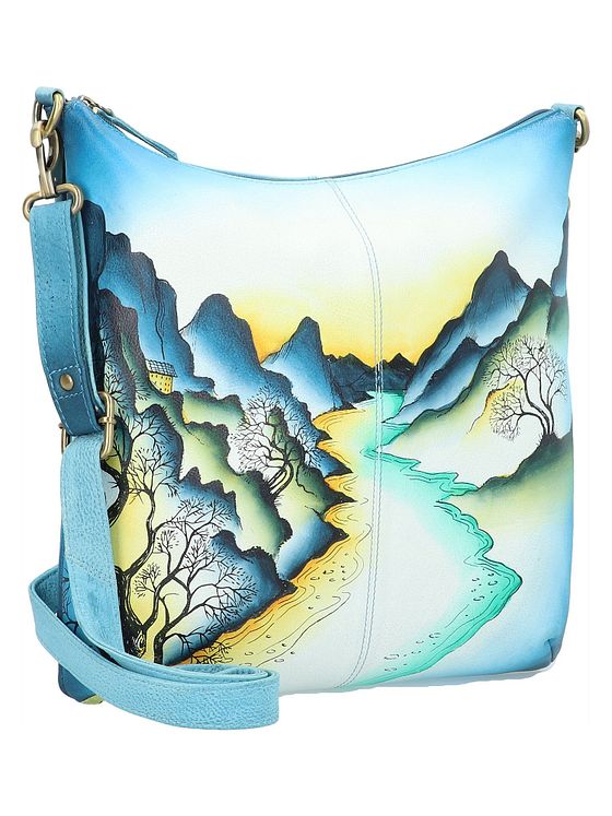 Greenland Nature Art+Craft skuldertaske i læder 32 cm