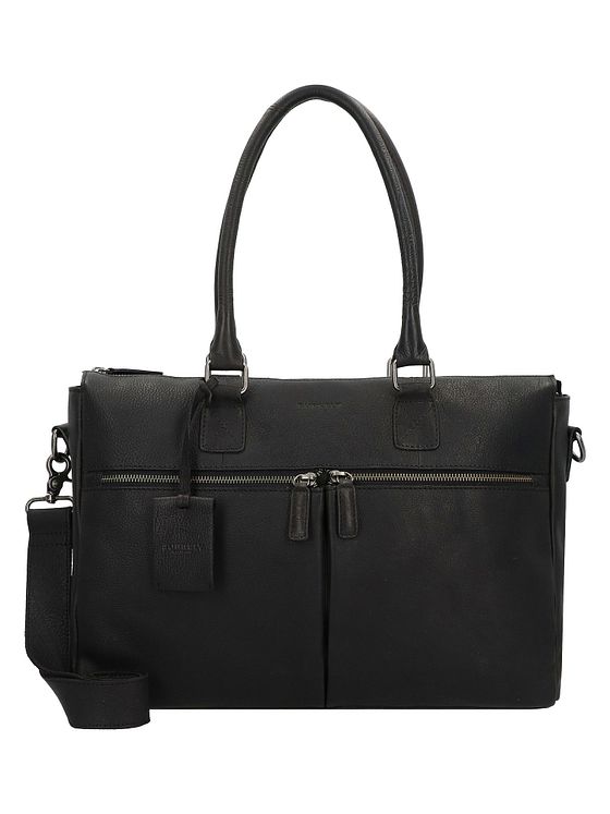 Burkely Antique Avery skuldertaske læder 37 cm rum til bærbar computer