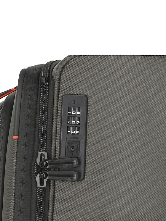 Travelite Crosslite 5.0 4 hjul Trolley M 66 cm med strækfold