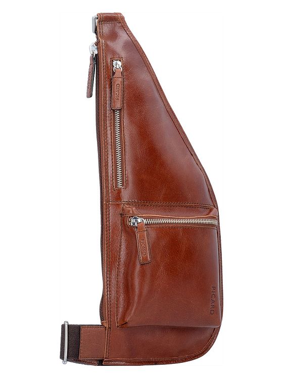 Picard Buddy-skuldertaske i læder 40 cm