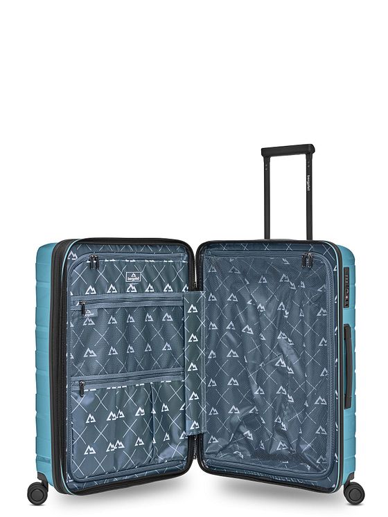 Bergpfeil Rejsetrolley med 4 hjul M 66 cm med ekspansionsfold