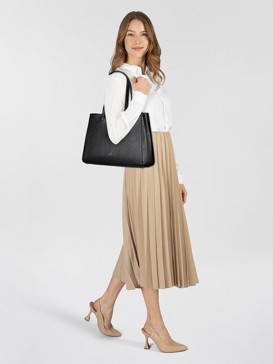 AIGNER Ivy Skuldertaske Læder 40 cm