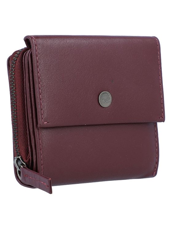 Greenburry Svampet læderpung 10,5 cm