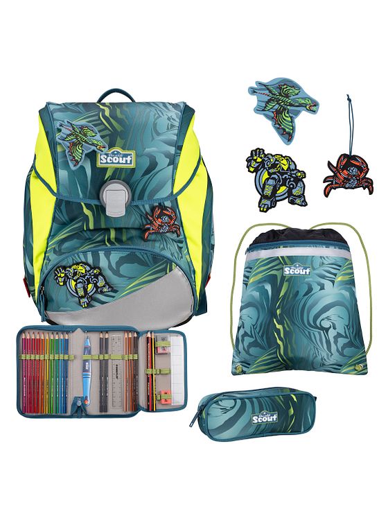 Scout Alpha Skoleransel-sæt