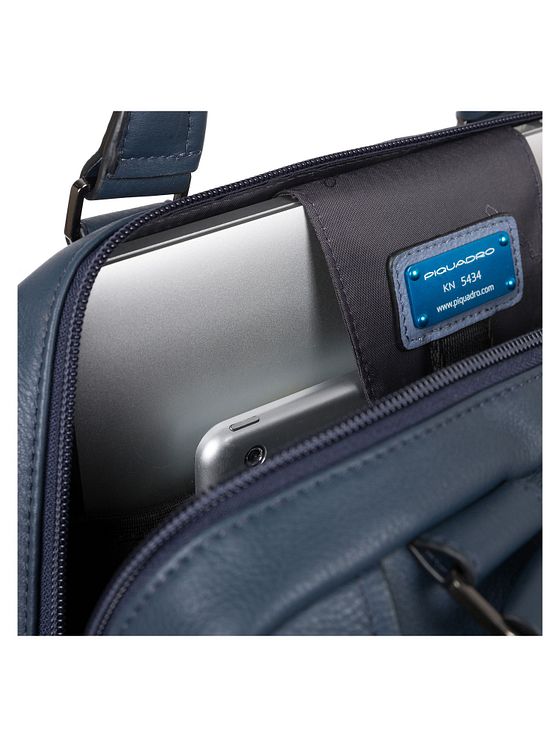 Piquadro Akron dokumentmappe læder 33 cm rum til bærbar computer