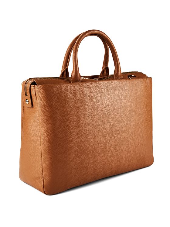 Mandarina Duck Mellow Urban Håndtaske Læder 40 cm Laptoprum