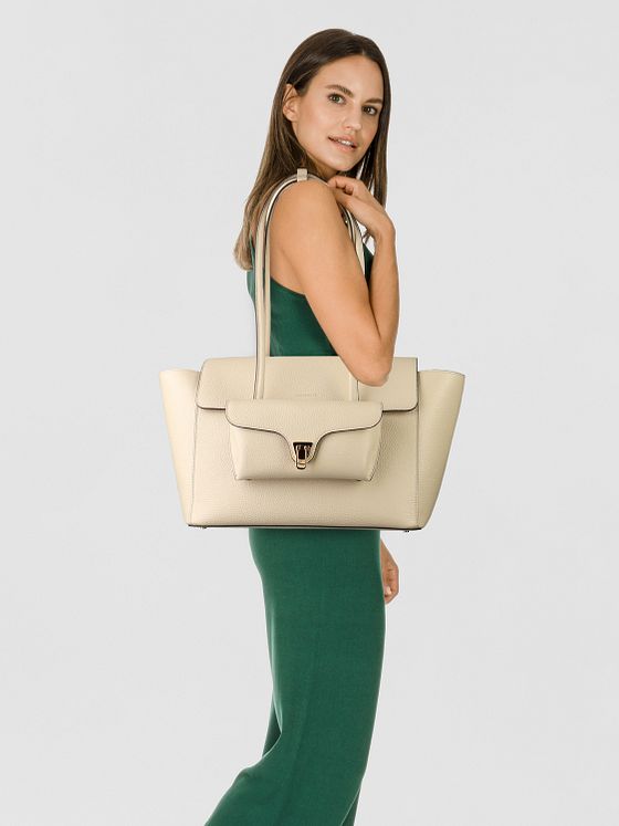 Coccinelle Beat Taška přes rameno Kůže 33 cm