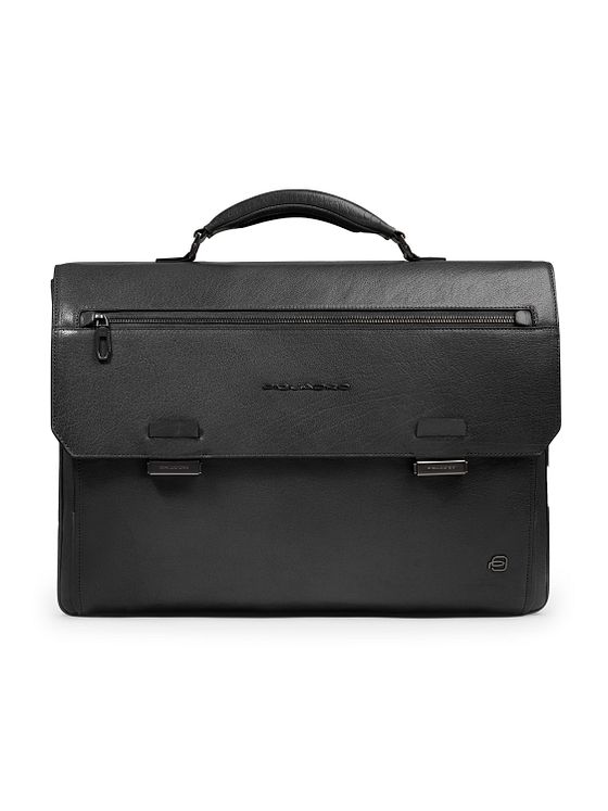 Piquadro Solm Dokumenttaske Læder 42 cm Laptoprum