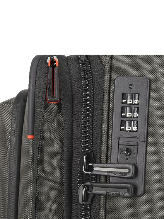 Travelite Crosslite 5.0 4 hjul Kabinetrolley S 55 cm Laptoprum
