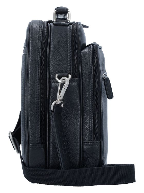 Leonhard Heyden Berlin skuldertaske i læder 28 cm Leonhard Heyden Berlin skuldertaske i læder 28 cm