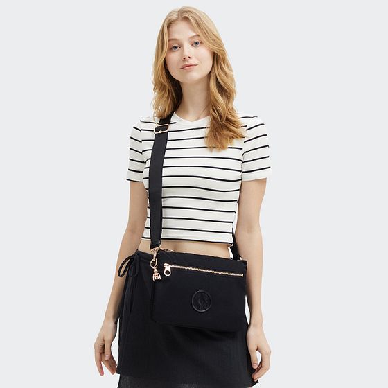 Kipling Charm Riri Zip Skuldertaske L 27 cm