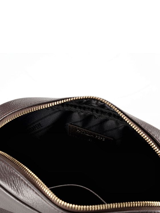 Patrizia Pepe Fly skuldertaske i læder 24 cm Patrizia Pepe Fly skuldertaske i læder 24 cm