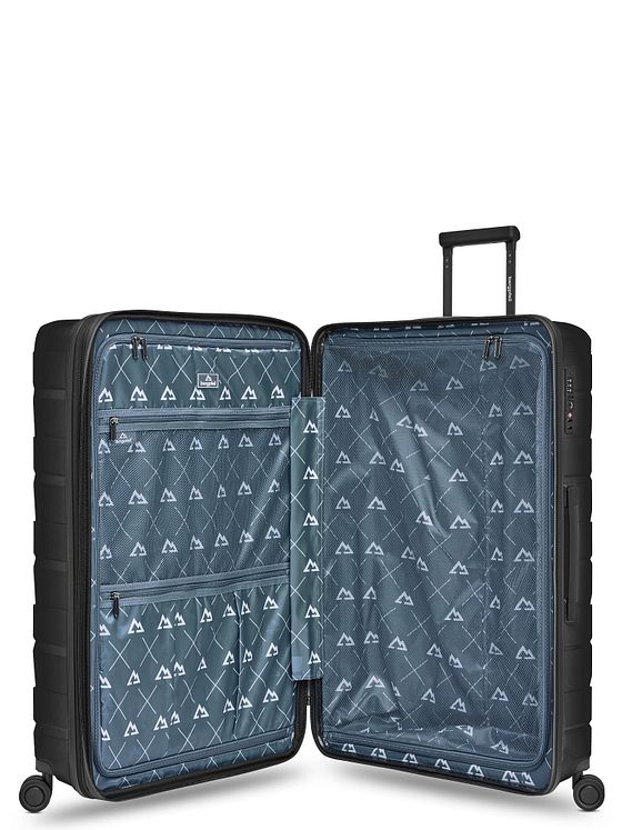 Bergpfeil Rejsetrolley med 4 hjul L 75 cm med ekspansionsfold