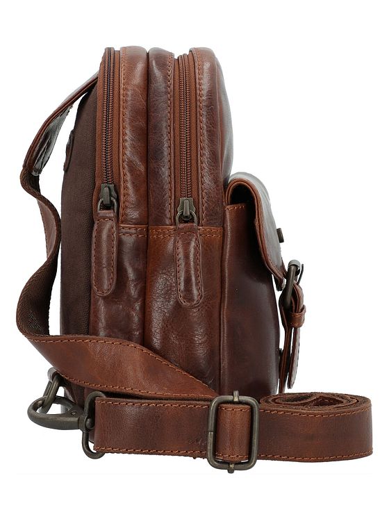 Greenburry Rugged Skuldertaske Læder 17 cm