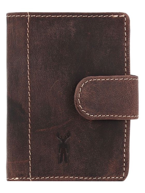 Jack Kinsky Baltimore Kreditkortetui RFID-beskyttelse Læder 11 cm