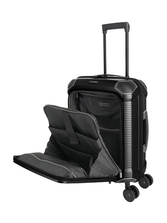Travelite Millennium 4 kolečka Kabinkový kufr 55 cm Kapsa na notebook