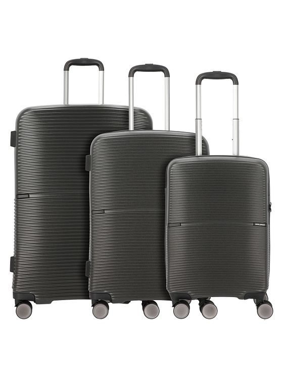 Worldpack San Francisco 4 hjul Kuffert 3-delt Worldpack San Francisco 4 hjul Kuffert 3-delt