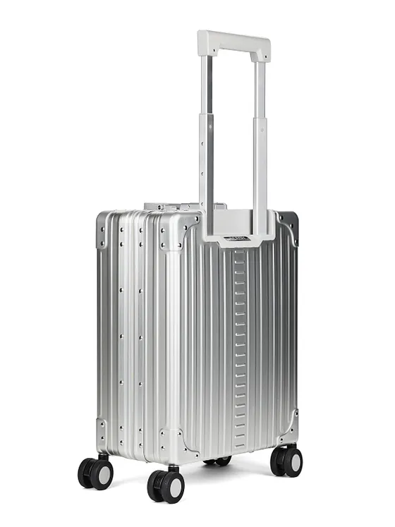 Aleon Business-kabinväska med 4-hjulig konstruktion i Aluminium, 50 cm, med fack för bärbar dator Aleon Business-kabinväska med 4-hjulig konstruktion i Aluminium, 50 cm, med fack för bärbar dator
