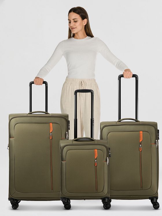 American Tourister Nitestream 4 hjul Kuffert 3-delt med strækfold