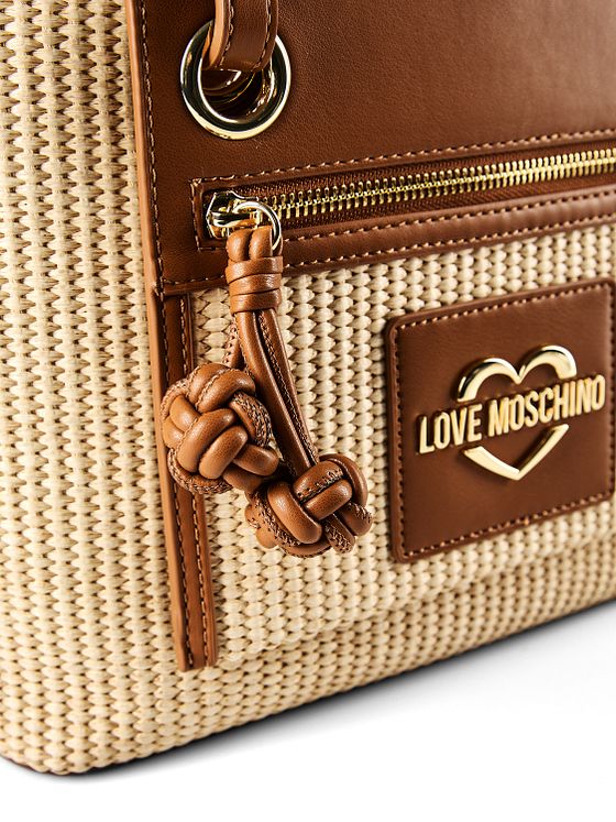 Love Moschino Straw Chic Kabelka 28 cm