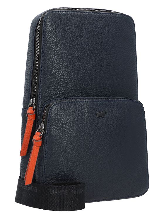 Braun Büffel Novara skuldertaske i læder 20 cm Braun Büffel Novara skuldertaske i læder 20 cm