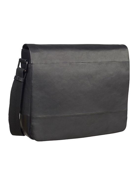 Leonhard Heyden Hamburg Messenger læder 38 cm rum til bærbar computer Leonhard Heyden Hamburg Messenger læder 38 cm rum til bærbar computer