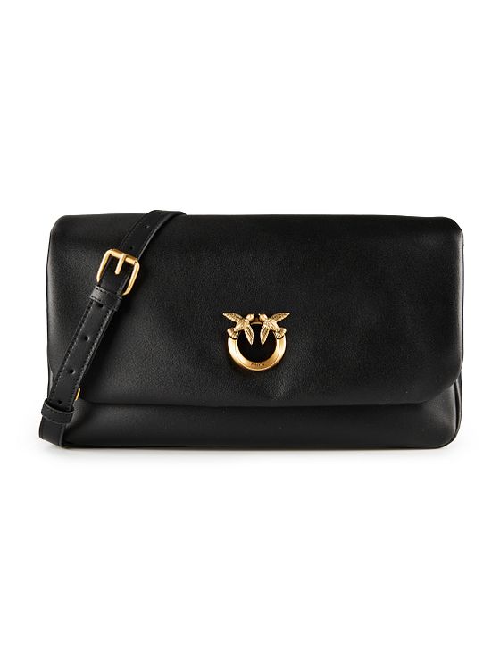 PINKO Click Soft Classic Skuldertaske Læder 32 cm