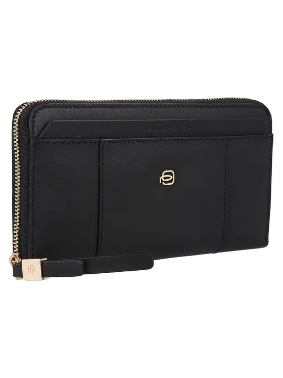 Piquadro Circle Cartera Bloqueo RFID Piel natural 19 cm Piquadro Circle Cartera Bloqueo RFID Piel natural 19 cm