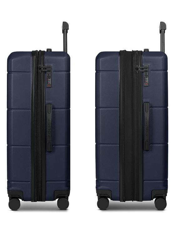 Police London 4 hjul Trolley 74 cm med strækfold