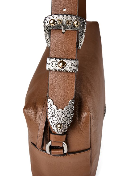 PINKO Bauletto Taška přes rameno Kůže 25 cm