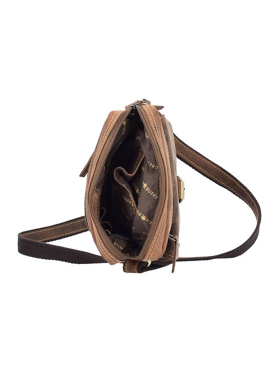 Greenburry Vintage skuldertaske i læder 20 cm Greenburry Vintage skuldertaske i læder 20 cm