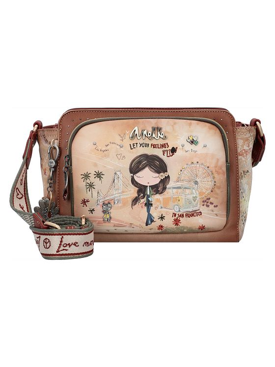 Anekke Peace & Love Skuldertaske 28 cm