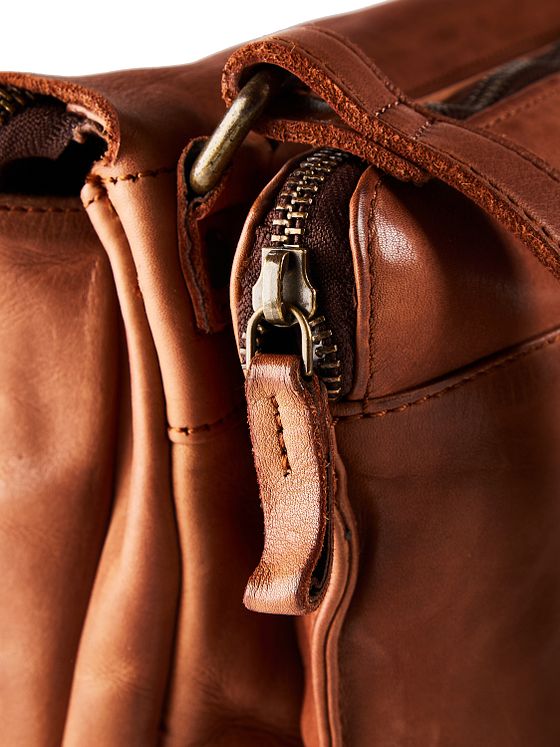 Harold's Submarine Skuldertaske Læder 24 cm