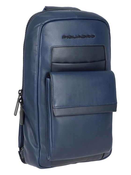 Piquadro Skuldertaske Læder 20 cm